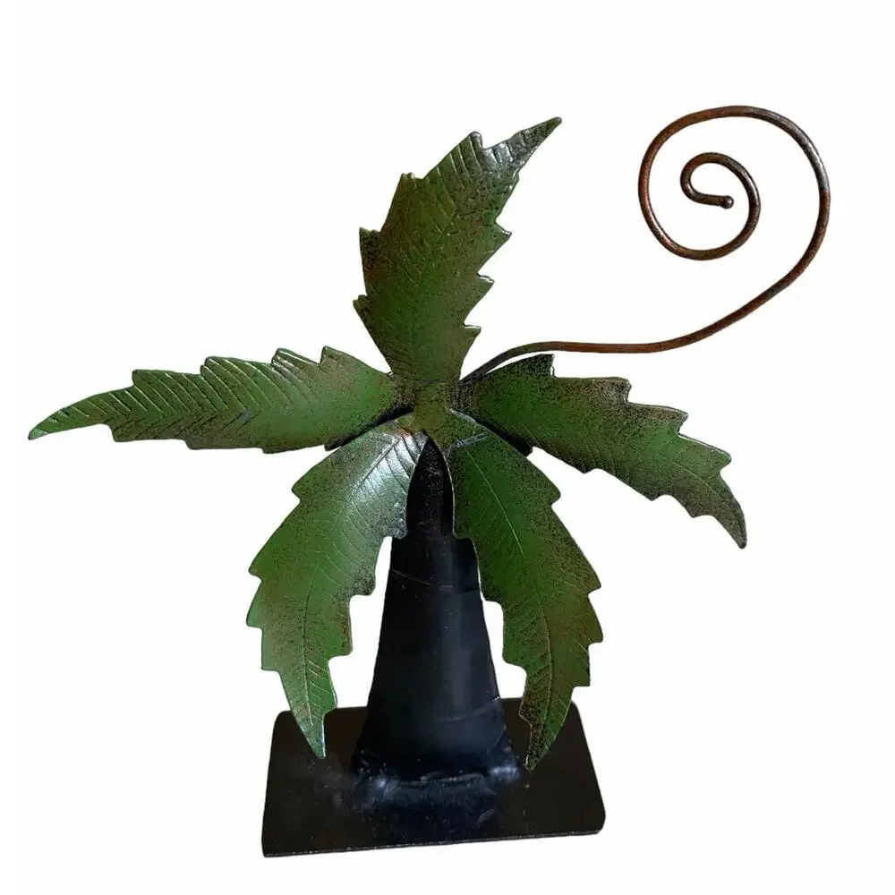 Pier 1 Imports Safari 3 Piece Elephant Palm Tree Monkey Photo Holders Jungle